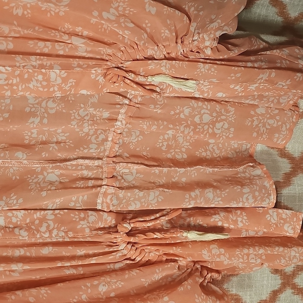 Womens Light Pink Open Cardigan - Picture 2 of 6